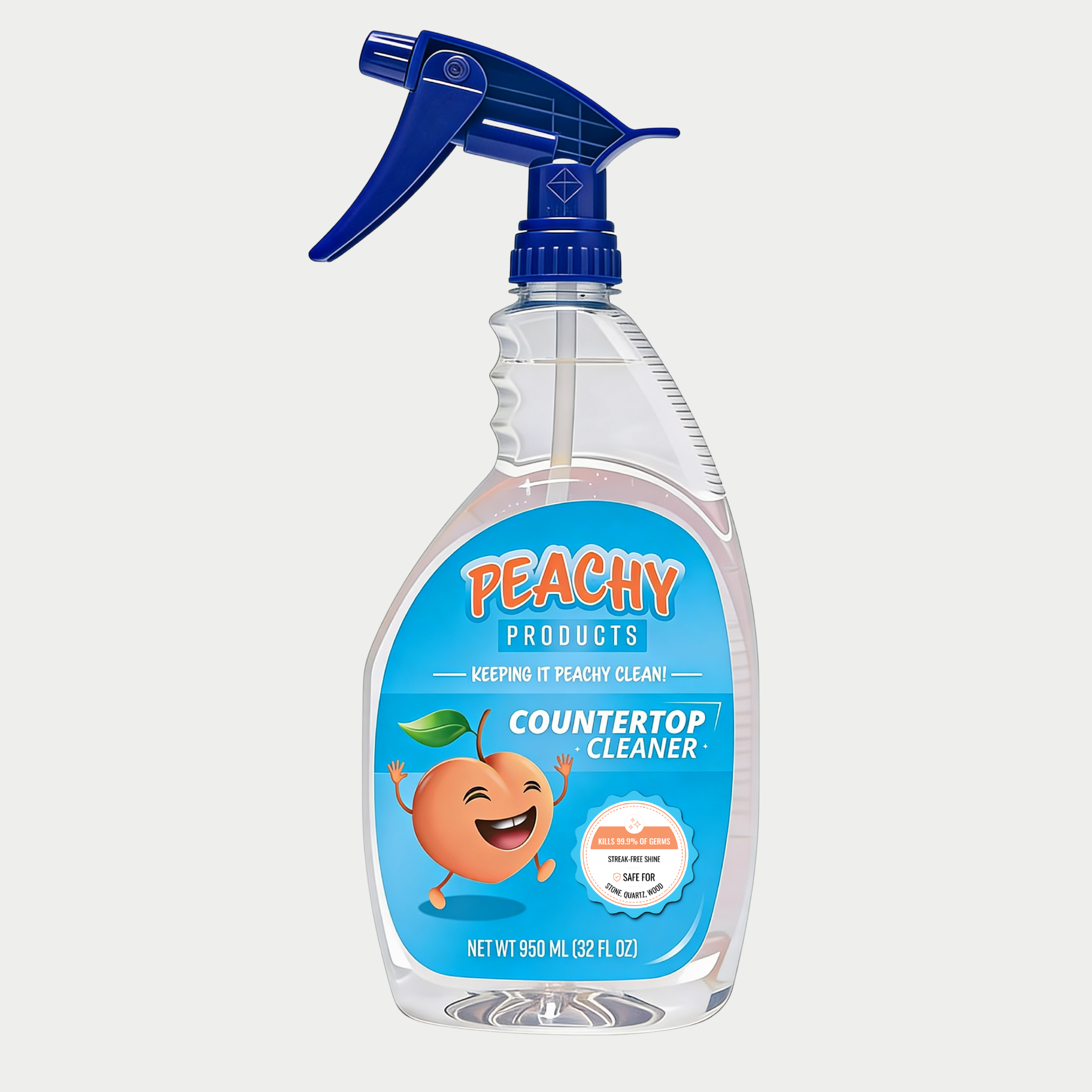 Pecchy Countertop Cleaner | Quartz, Marble & Multi-Surface | Peachy Products